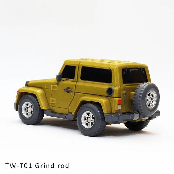 Toy World Grind Rod And Other Not Throttlebots Combiner Image  (6 of 10)